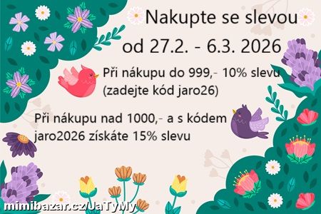 27.2. - 6.3.2026 10% nebo 15% sleva na Váš nákup
