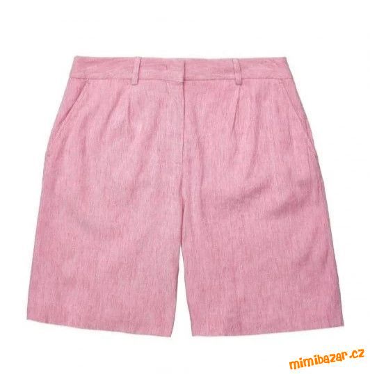 Lněné šortky Gant