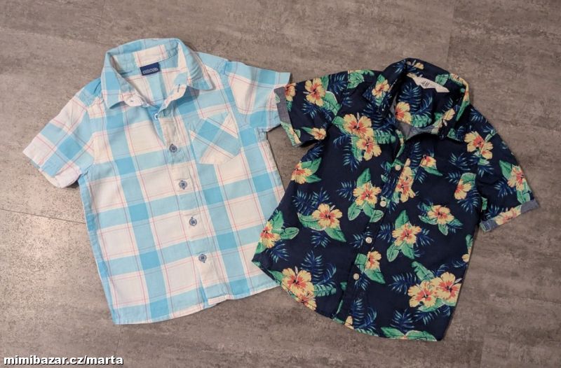 2 x letní košile