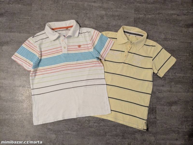 2 x tričko s límečkem