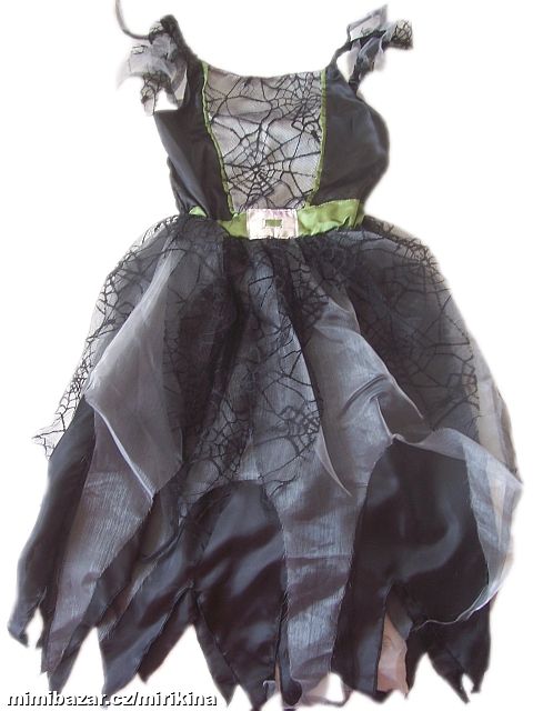 Karnevalové šaty pro čarodějnici
