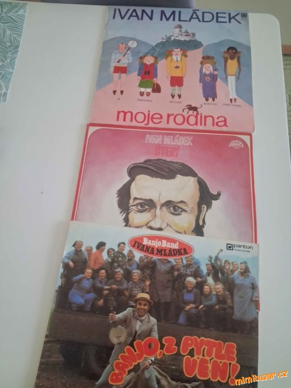 3 LP Ivan Mládek