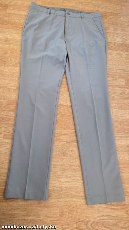 Pánské šedé kalhoty Adidas Ultimate 365 Tapered
