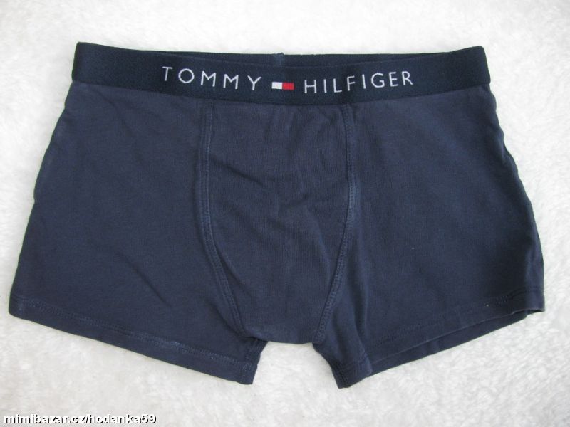 Chlapecké tmavě modré boxerky TOMMY HILFIGER