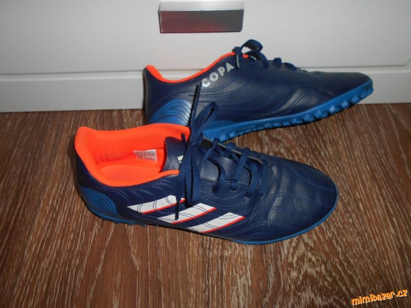 modré kopačky turfy Adidas Copa 44 2/3 = 28, 4cm