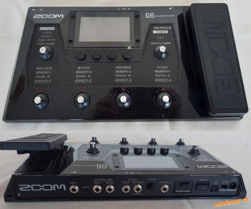 Kytarový multiefekt - ZOOM G6