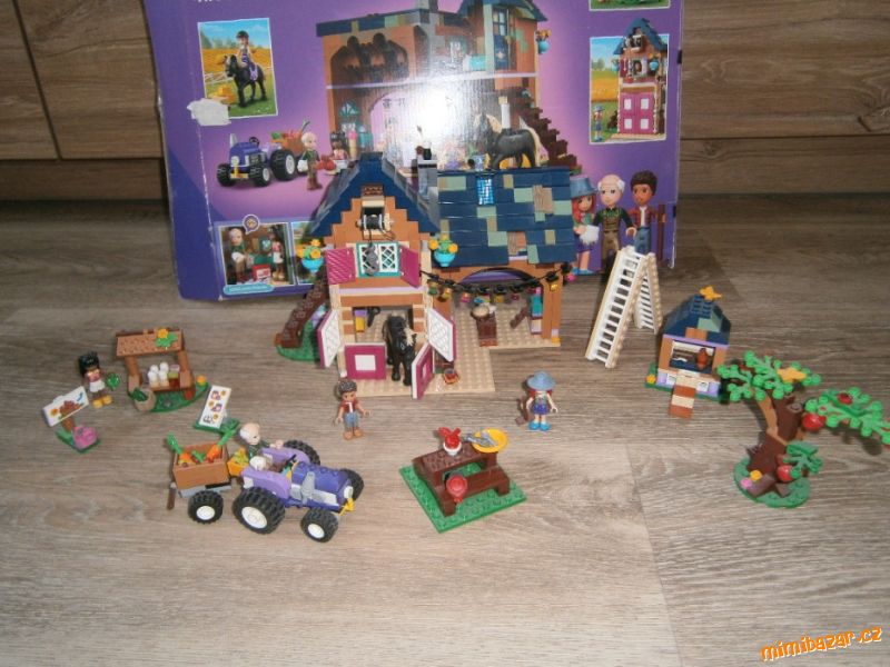 lego friends ekologická farma - top stav