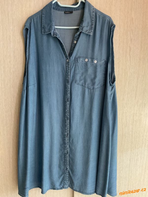 Šaty dlouhá halena košile xxxl