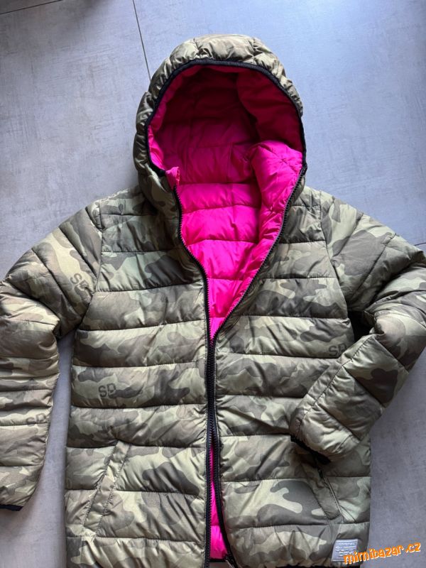 Oboustranná zimní bunda Superdry