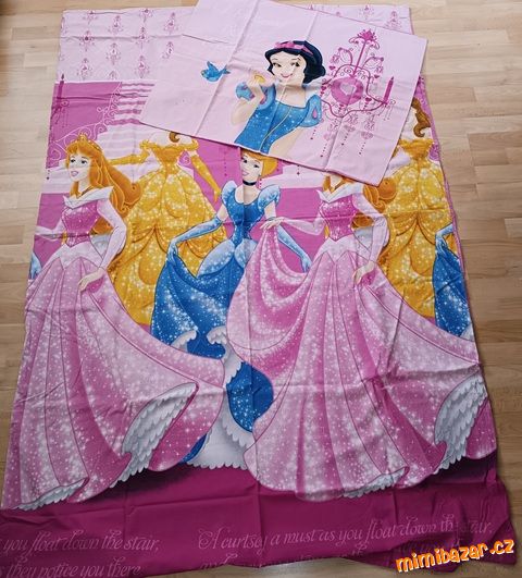 Povlečení jednolůžko Princezny