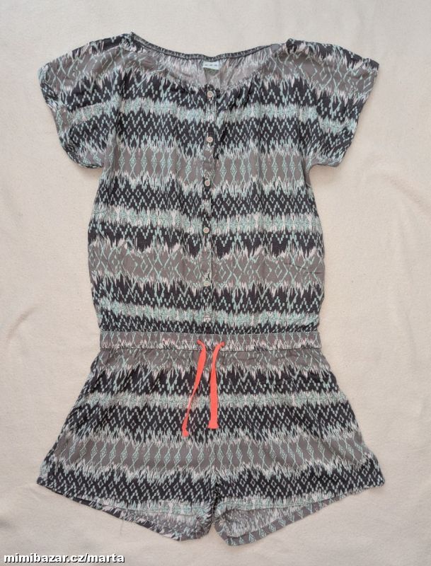 Letní kraťasový overal