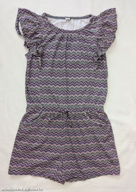 Letní kraťasový overal