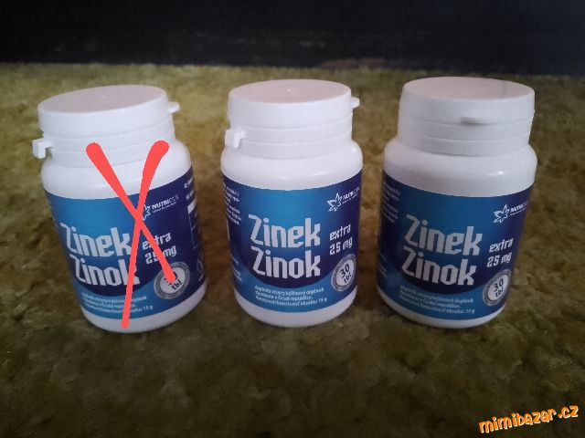 ***NOVÉ ZBOŽÍ*** 2x ZINEK EXTRA 25mg