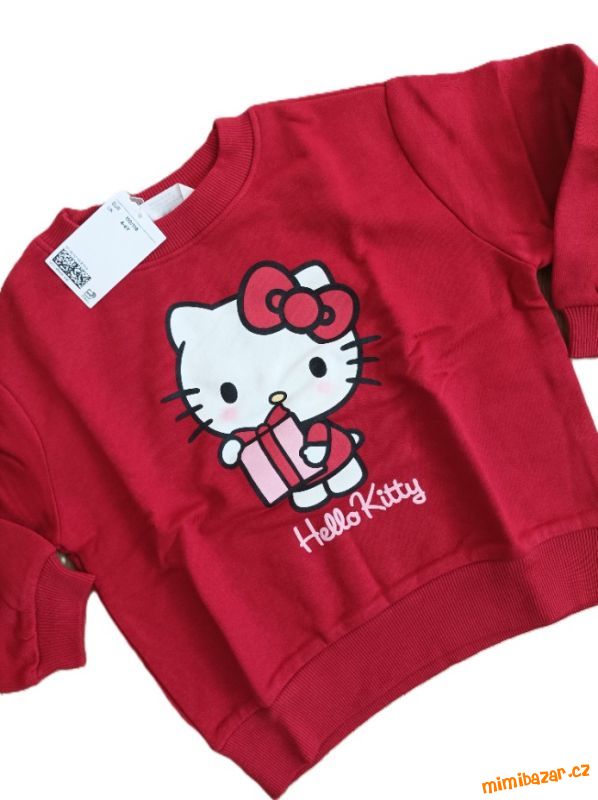 *Dívčí mikina s Hello Kitty H&M*vel.110/116**