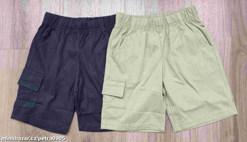 Chlapecké kraťasy 98, 104, 110, 116, 122, 128