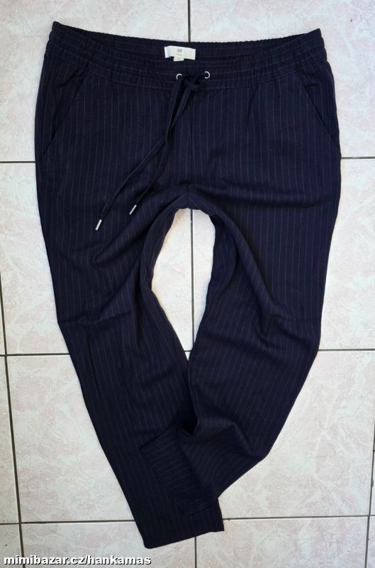 Krásné jarní 7/8 kalhoty H&M-42
