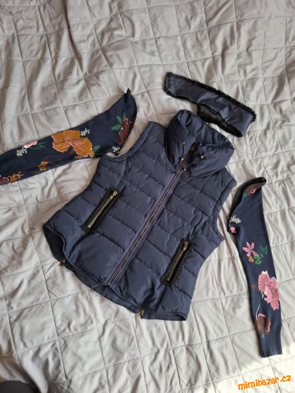 Vesta s odepínacími rukávy