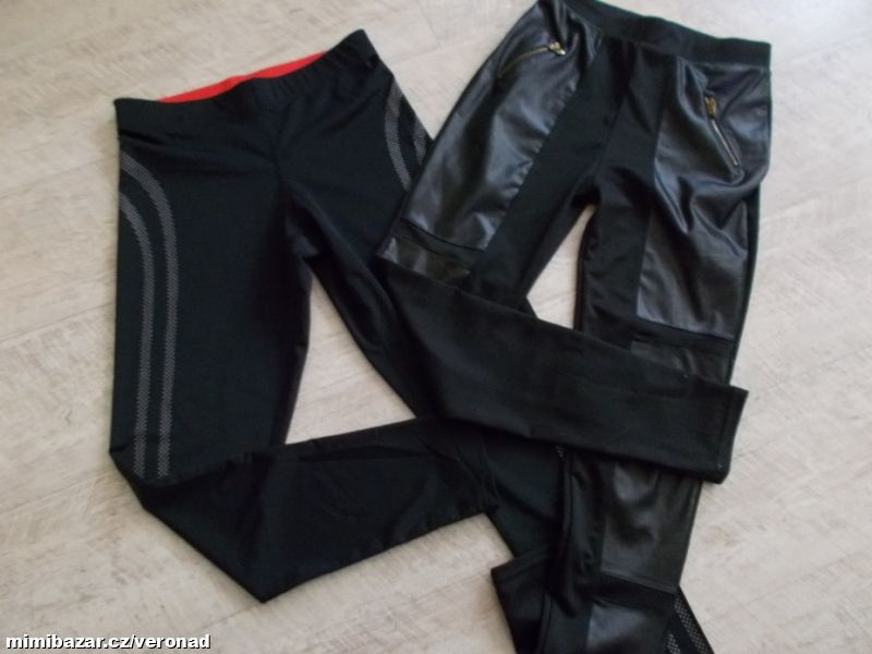 DVOJE UŽASNÉ LEGÍNY VEL S/M 100%stav