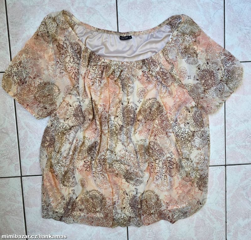 Krásný top LAURA TORELLI-46-48(XL)