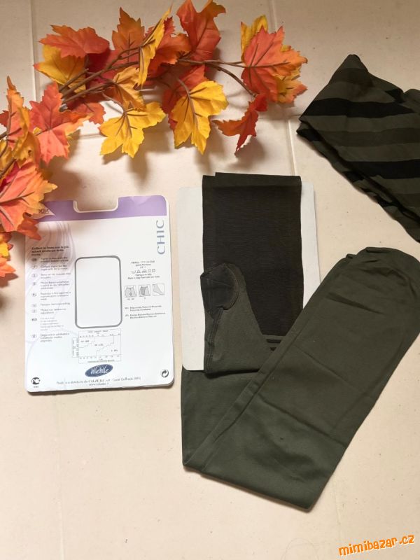 N.O.V.É DÁMSKÉ PUNČOCHÁČE s lycrou od 168 cm