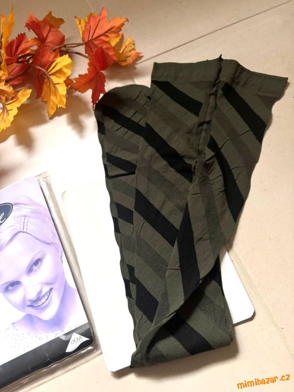 N.O.V.É DÁMSKÉ PUNČOCHÁČE s lycrou od 168 cm