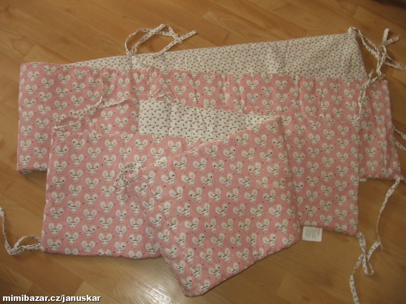 Ochranné mantinely do dětské postýlky PATINIO