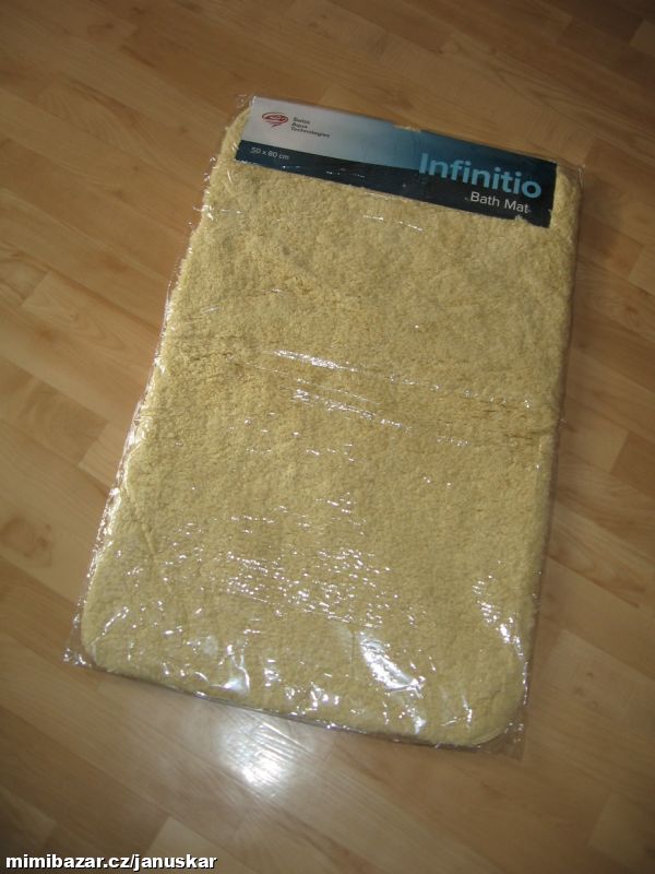 Koupelnová předložka SAT INFINITIO 50x80cm žlutá