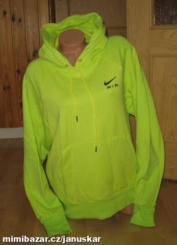 Pánská bavlněná mikina s kapucí a kapsami Nike