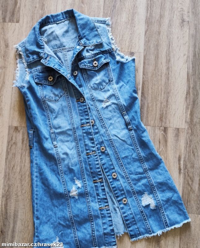 DELŠÍ DŘENÁ VESTA 40