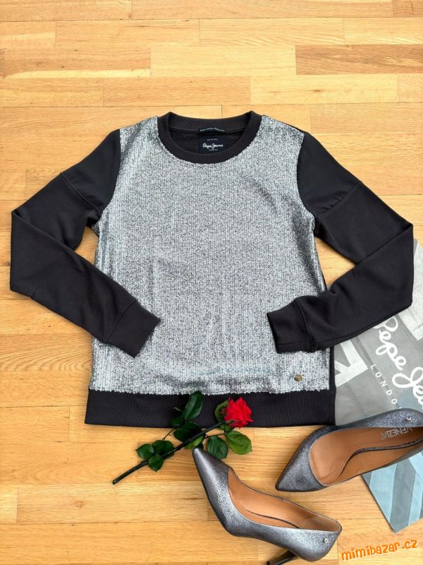 PEPE JEANS halenka mikina XS