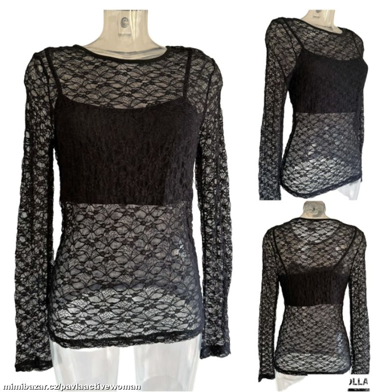 Č.855 SEXY KRAJKA PRUŽNÝ TOP NOVÝ v.42