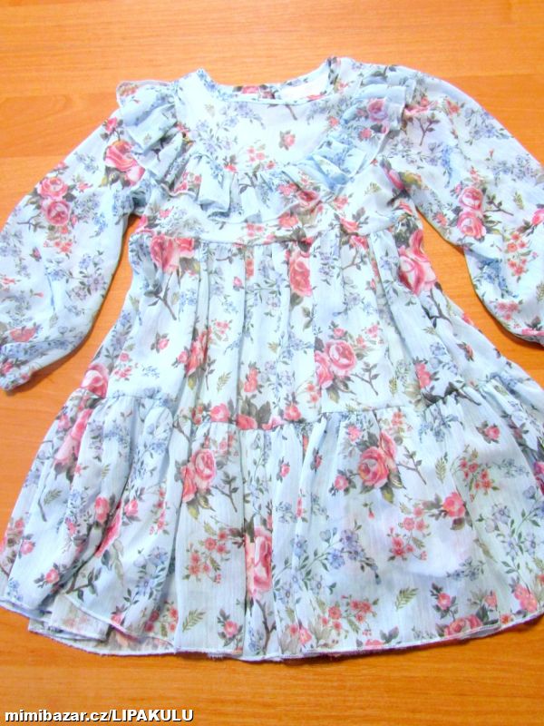 KRÁSNÉ DÍVČÍ ŠATIČKY VEL.86-92