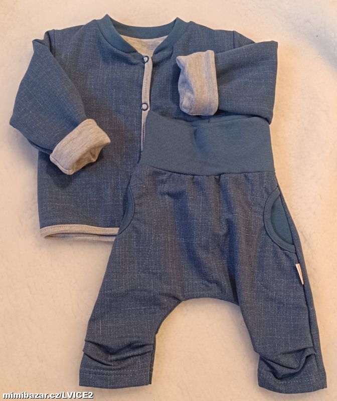 Kojenecky kabátek oboustranný