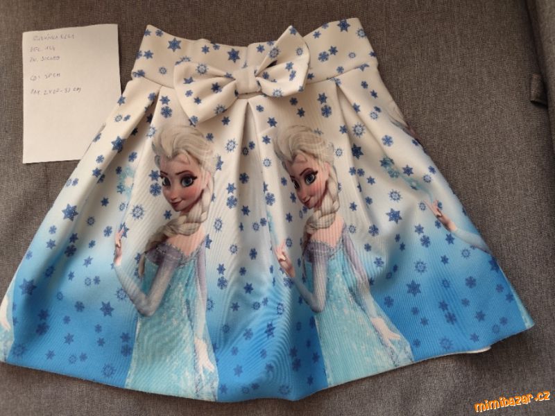 Sukýnka Disney Elsa, vel.134