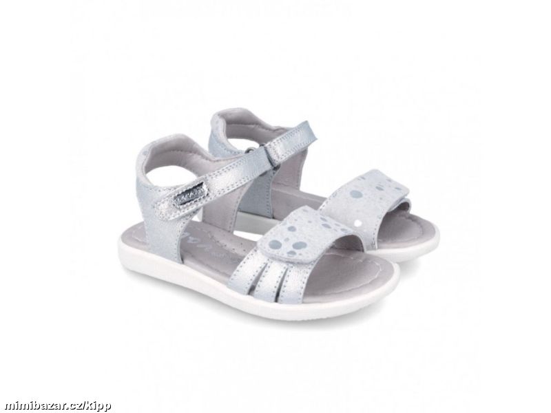 Dětské kožené sandále Garvalín 242424-B Plata