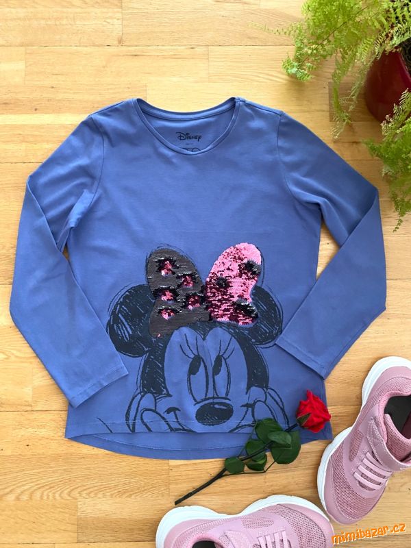 TCHIBO tunika tričko Mickey Minnie 134-140