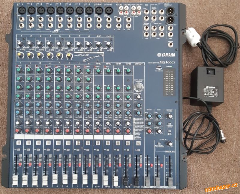 Mix.pult YAMAHA MG166 CX