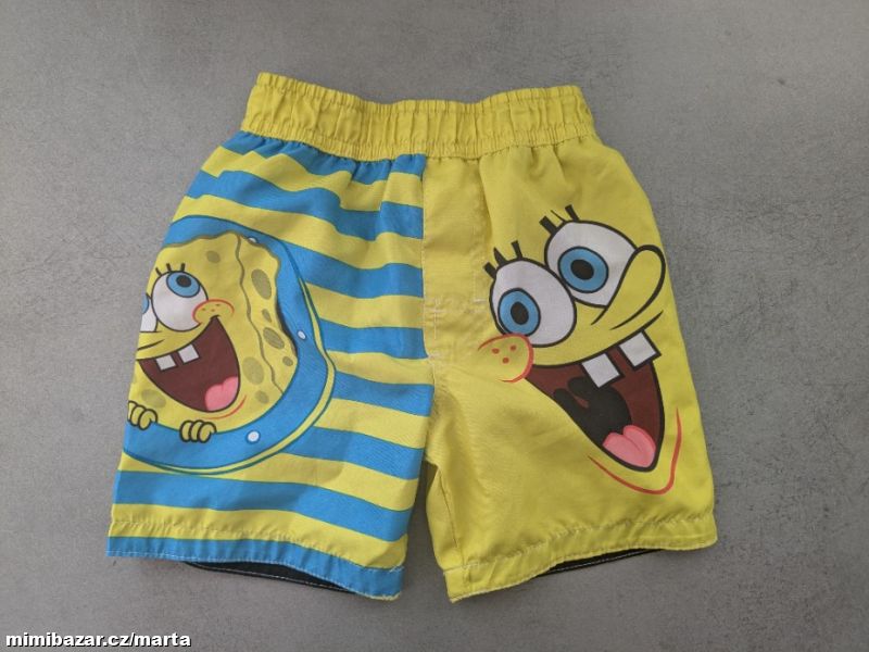 Plavky, kraťasy - Spongebob