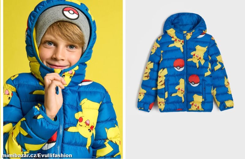 Přechodová bunda POKÉMON vel. 140