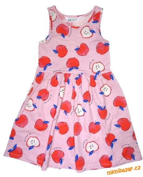 bavlněné šaty vel. 110/116