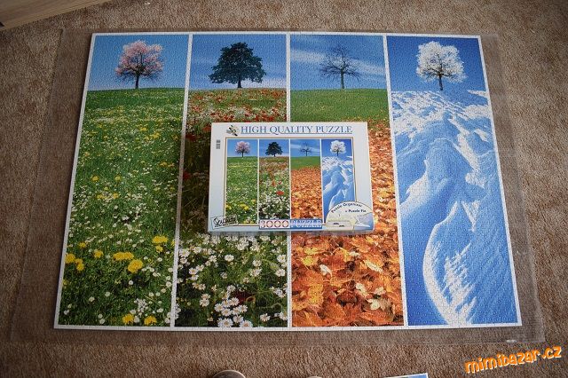 Puzzle 3000 4roční období High quality control