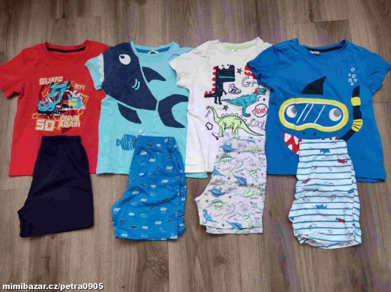 Chlapecká letní pyžama vel. 104 4x