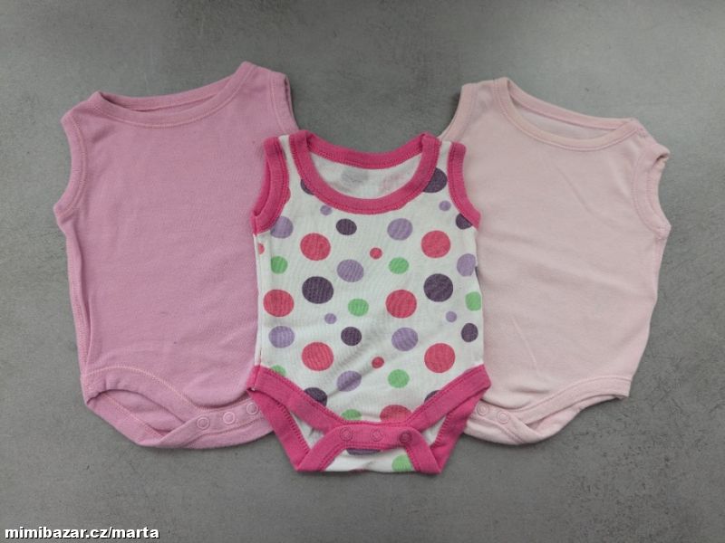 3 x body tílko