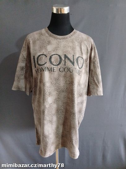 *** KRÁSNÉ TRIKO S POTISKEM, UNISEX, VEL.XXL ***