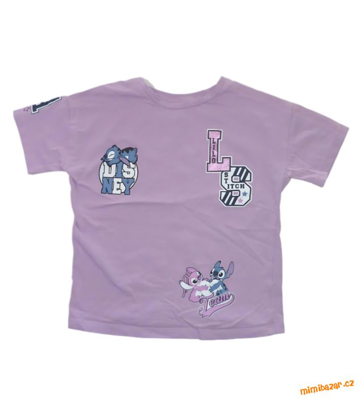 George bavlněné tričko Stitch vel. 116
