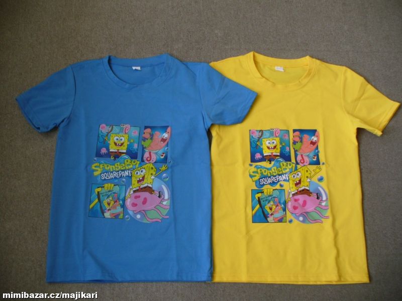 Tričko Spongebob vel.140, 146