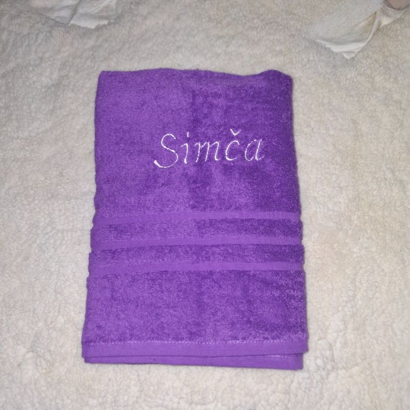 Osuška se jménem na přání