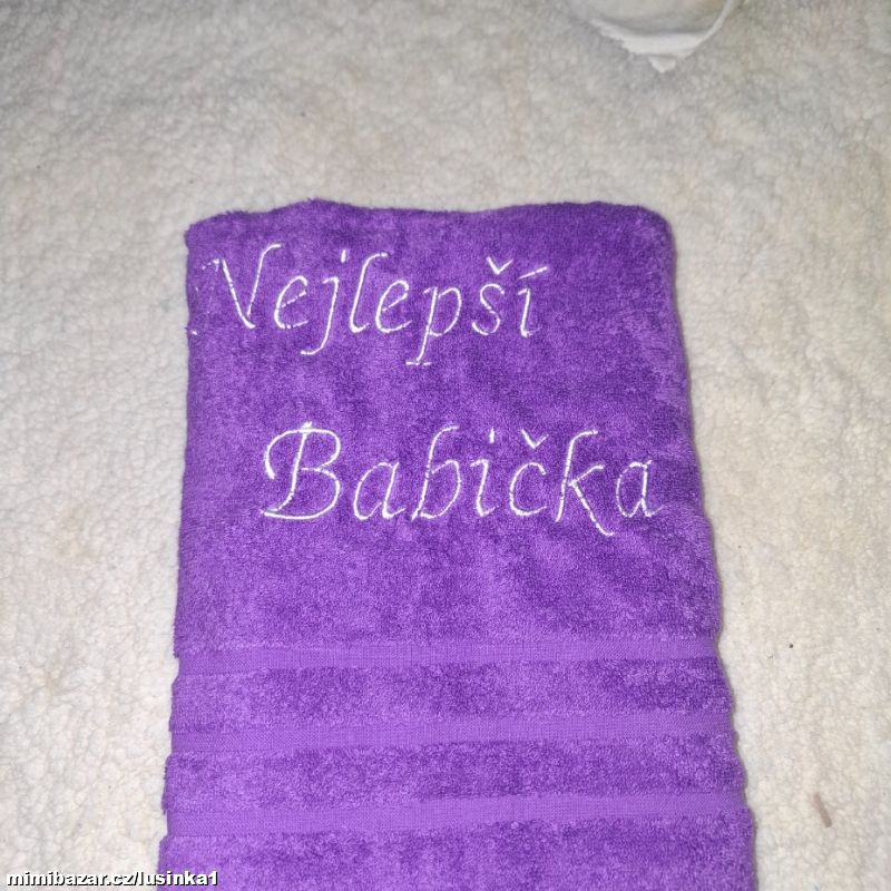 Osuška se jménem na přání