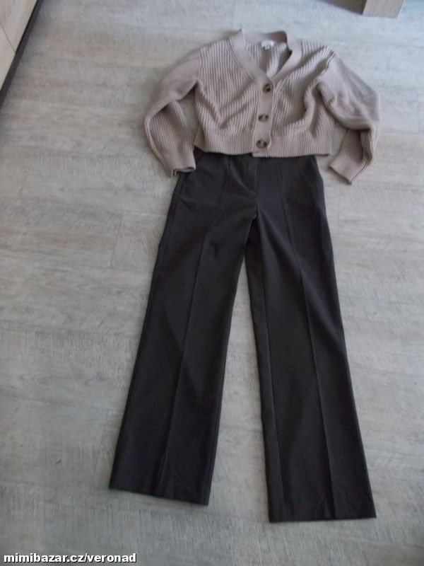 NÁDHERNÉ STREČ KALHOTY ZN H&M + SVETŘIK H&M dárek