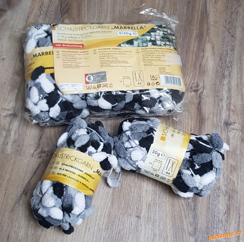 Pletací příze Marbella. 250g.